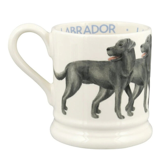 Dogs Black Labrador 1/2 Pint Mug