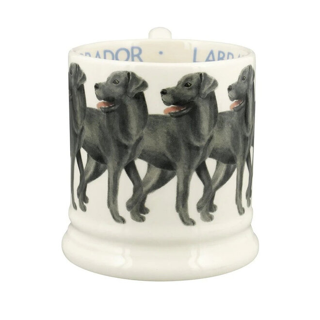 Dogs Black Labrador 1/2 Pint Mug