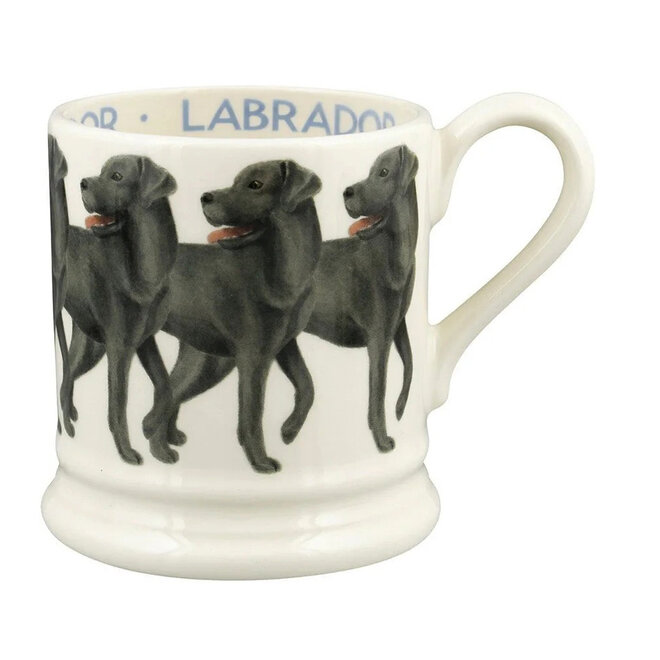 Dogs Black Labrador 1/2 Pint Mug