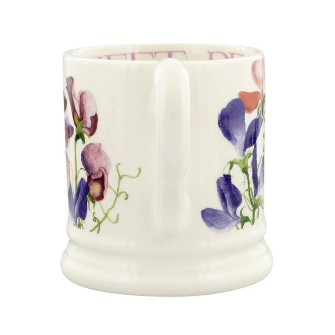 Flowers Sweet Pea Multi 1/2 Pint Mug