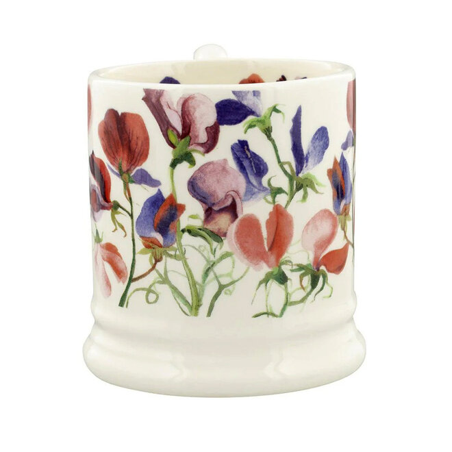 Flowers Sweet Pea Multi 1/2 Pint Mug
