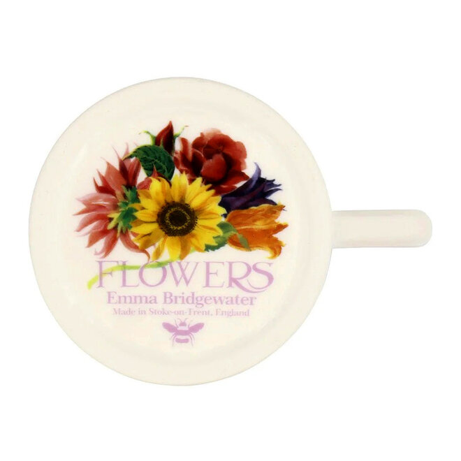 Flowers Sweet Pea Multi 1/2 Pint Mug