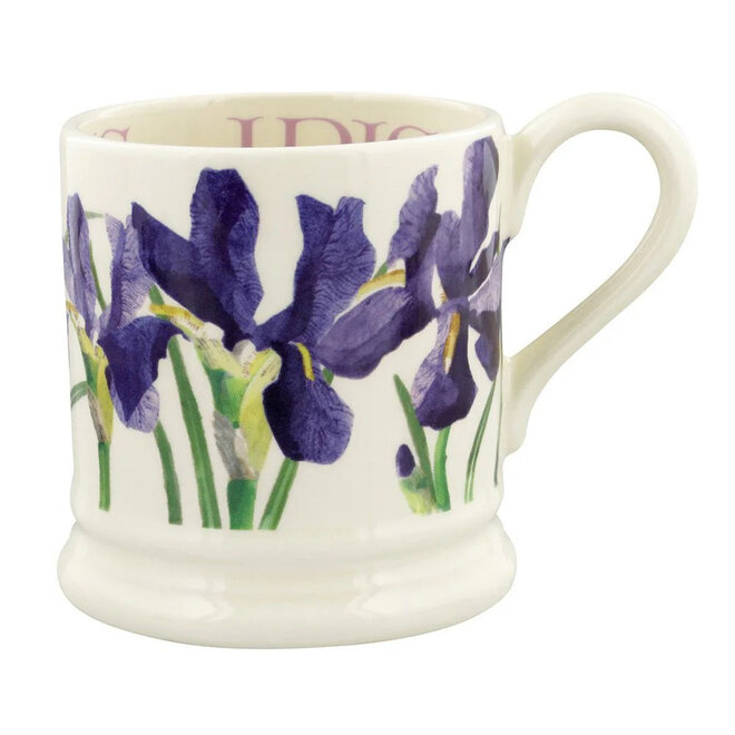 Flowers Blue Iris 1/2 Pint Mug