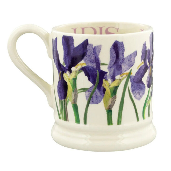 Flowers Blue Iris 1/2 Pint Mug