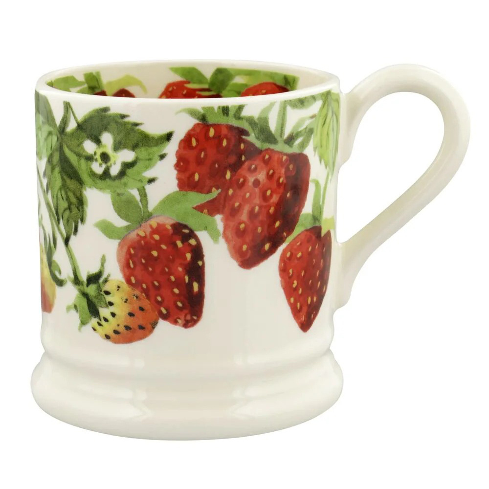 Emma Bridgewater Vegetable Garden Strawberries 1/2 Pint Mug