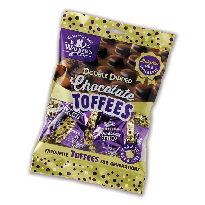 Walker's Nonsuch Double Dipped Chocolate Toffees