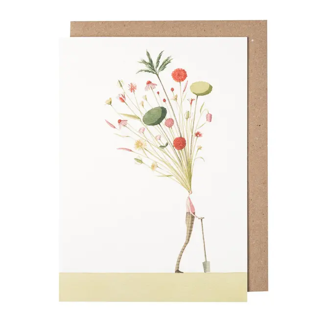 Seed Head Greeting Card