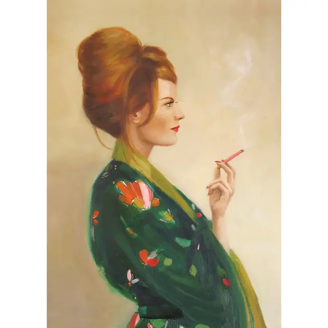 Pasadena Housewife Greeting Card