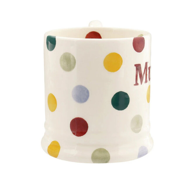 Polka Dot Mummy 1/2 Pint Mug