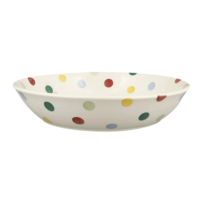 Polka Dot Medium Pasta Bowl