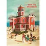 Beach House Greeting Card