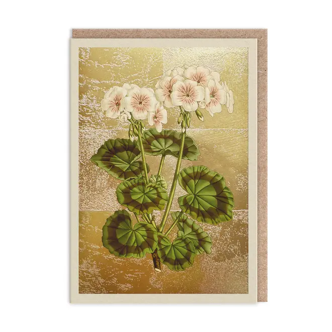 Geranium Card