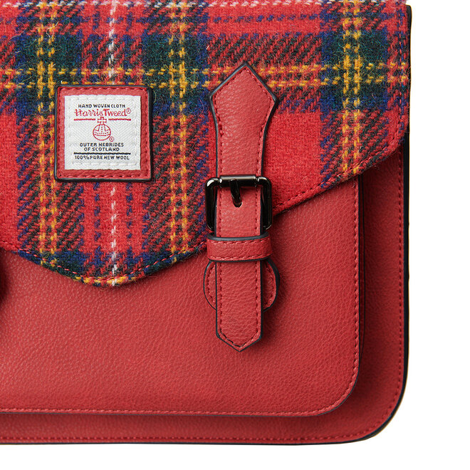 Harris Tweed Royal Stewart Mini Calton Satchel