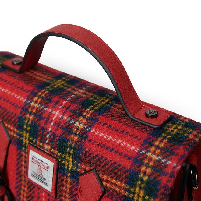 Harris Tweed Royal Stewart Mini Calton Satchel