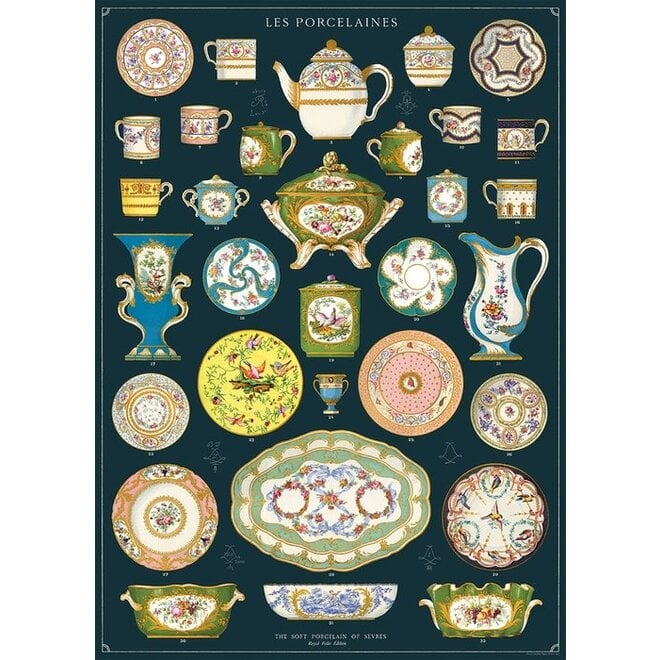Les Porcelains Poster