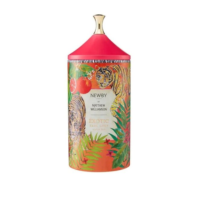 Newby x Matthew Williamson Exotic Earl Grey Loose Leaf Caddy