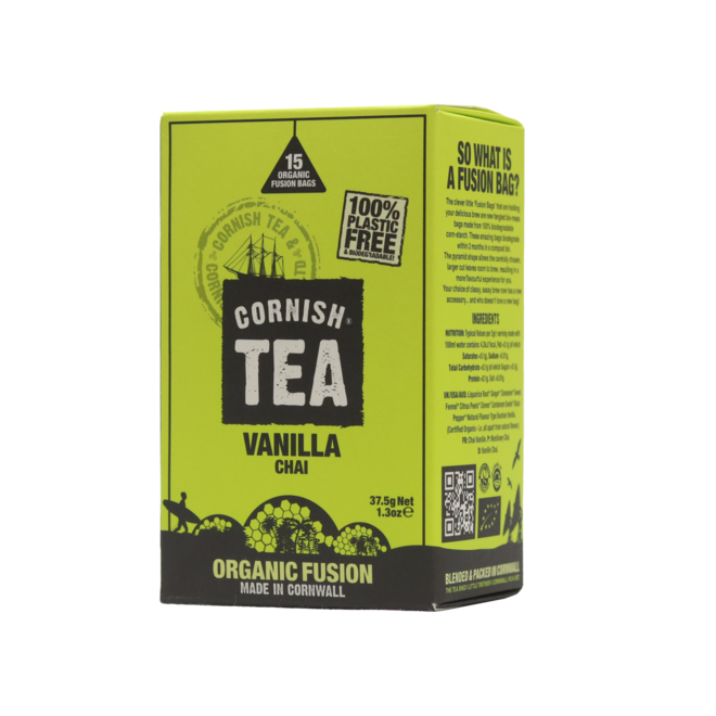 Cornish Tea Co. Vanilla Chai Fusion 15s