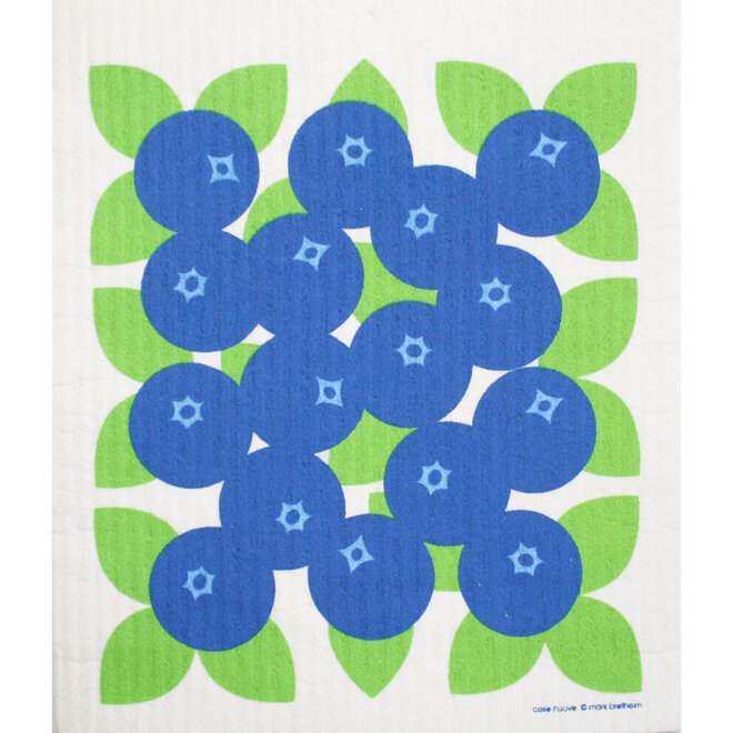 Swedish Dishcloth (Blueberries)