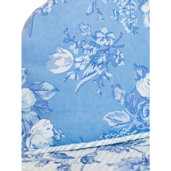 Washed Blue Patchwork Tea Cozy