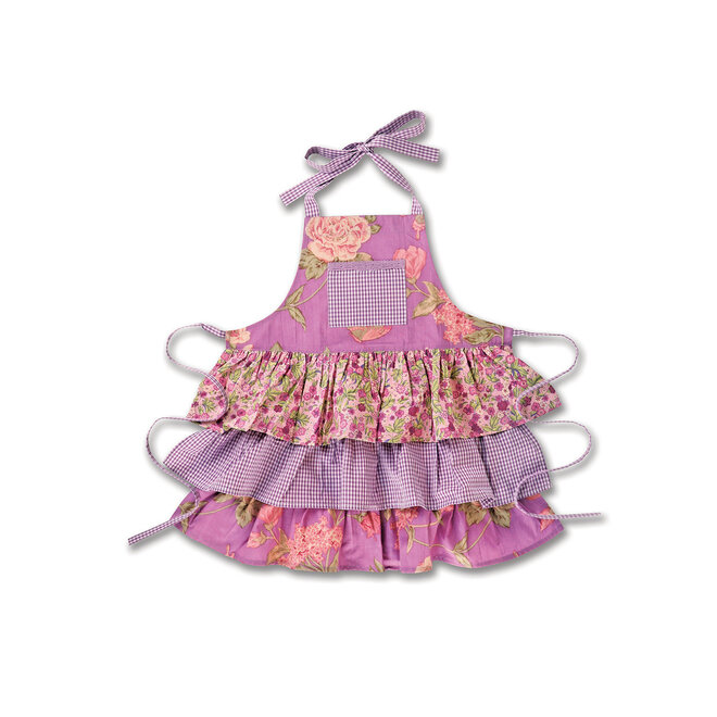 Lilac Patchwork Kid's Apron