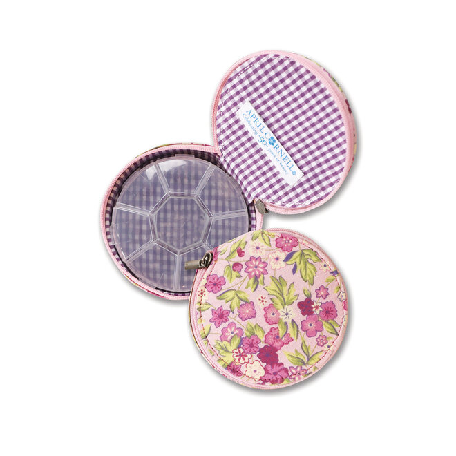 Lilac Patchwork Pill Case