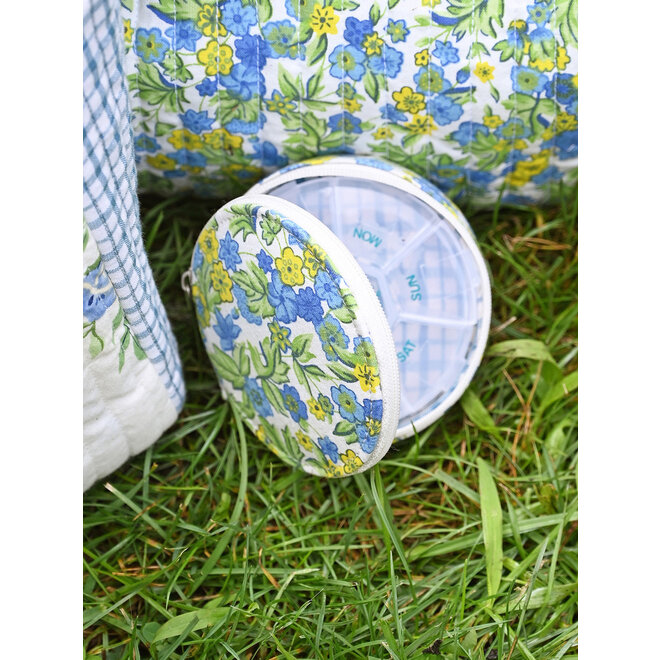 Provence Patchwork Pill Case