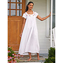 Jardin White Nighty