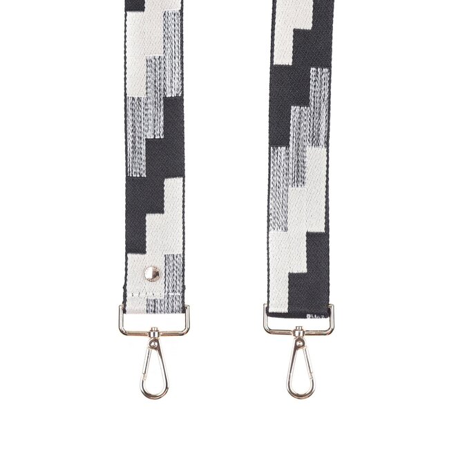 Black & Stone Geometric Strap