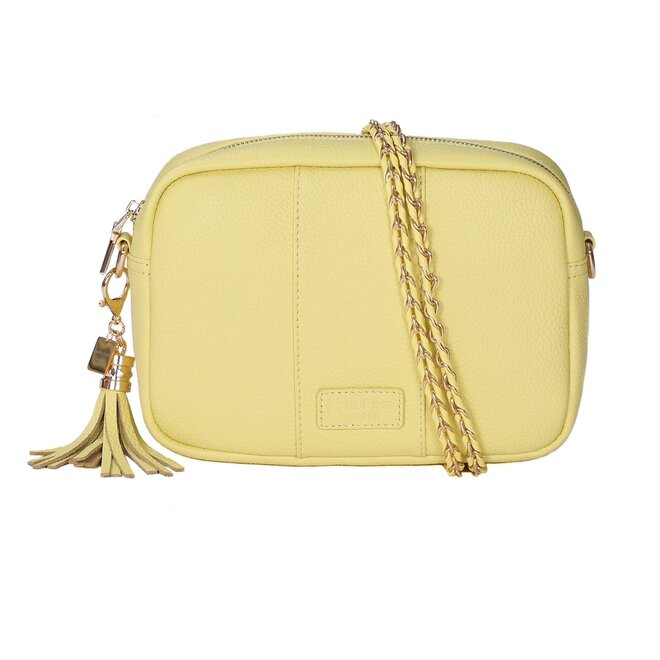 Sherbet Lemon Weave Gold Chain Strap