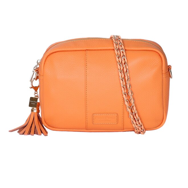 Tangerine Weave Gold Chain Strap