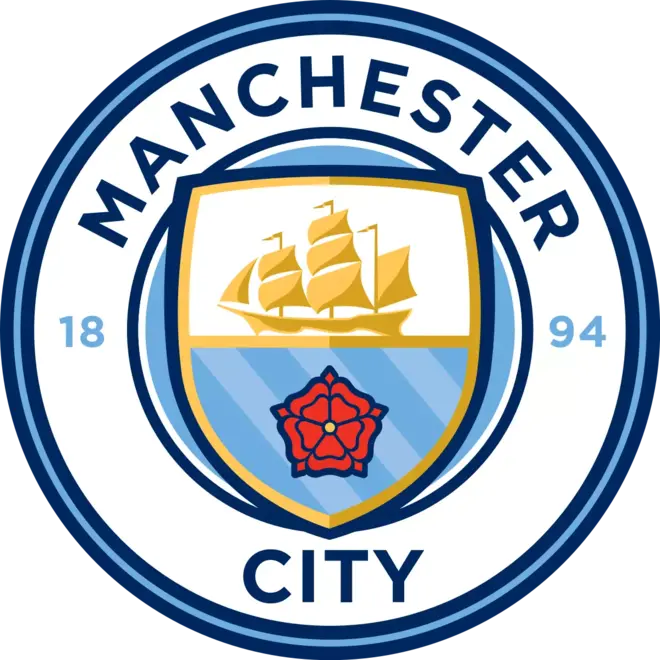 Manchester City Football Club Large Sticker