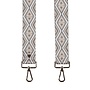 Oatmeal & Grey Mosaic Strap
