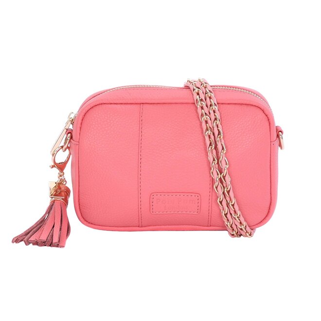 Pom Pom London City MINI Bag Coral Pink