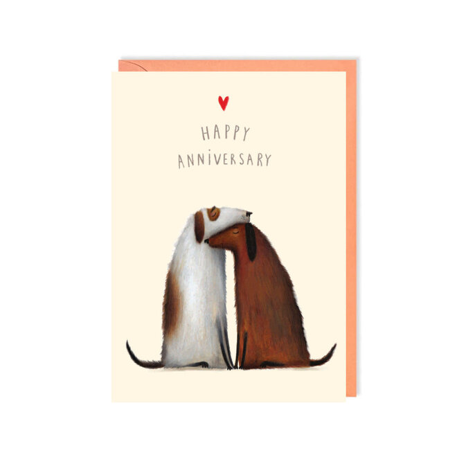 Happy Anniversary Dogs Card