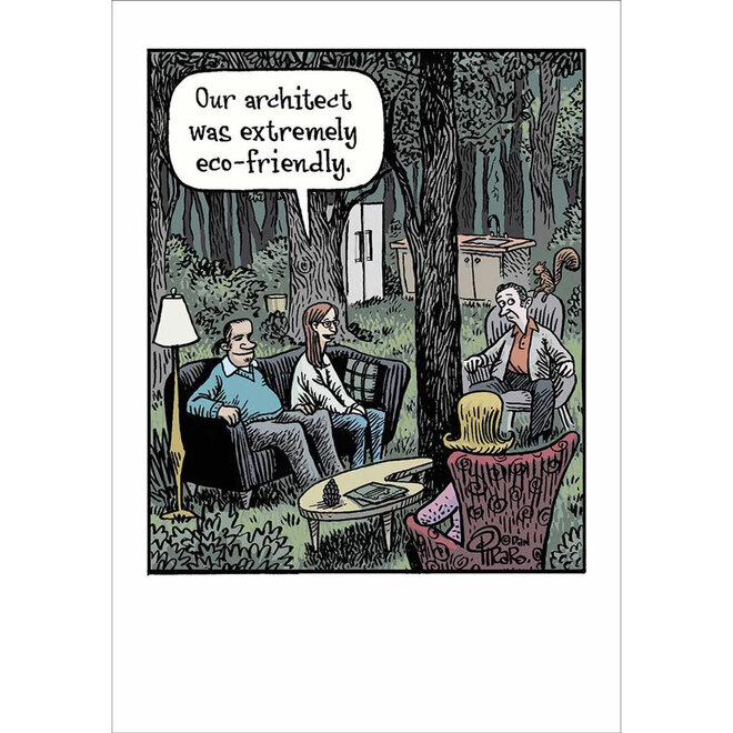 Eco-Friendly Home Greeting Card