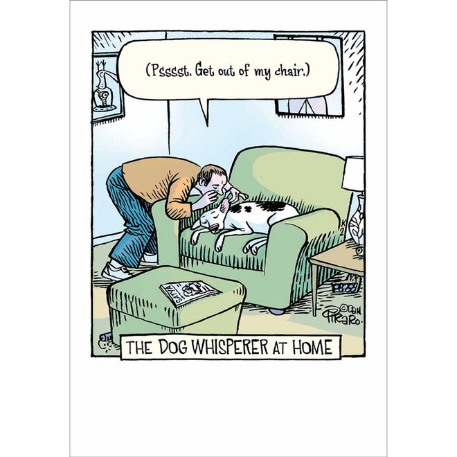Dog Whisperer Greeting Card