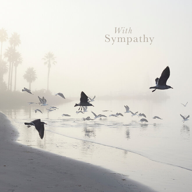 Still Waters Sympathy Card