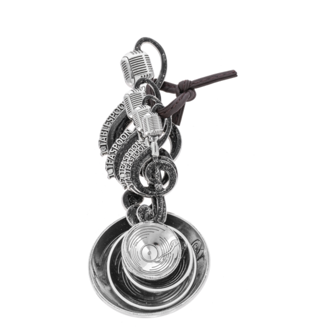 Treble Clef Microphone Measuring Spoons