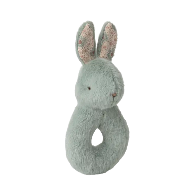 Rabbit Rattle Set - Mint