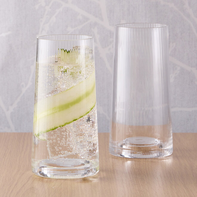 Empire Clear Highball Tumbler Pair