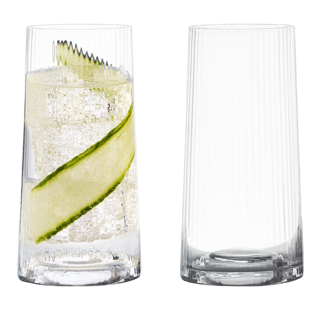 Empire Clear Highball Tumbler Pair