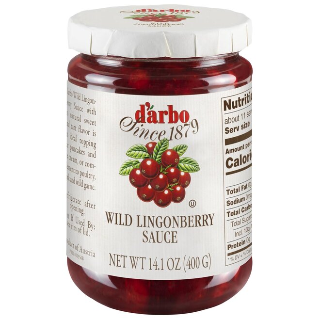 D'Arbo Wild Lingonberry Sauce