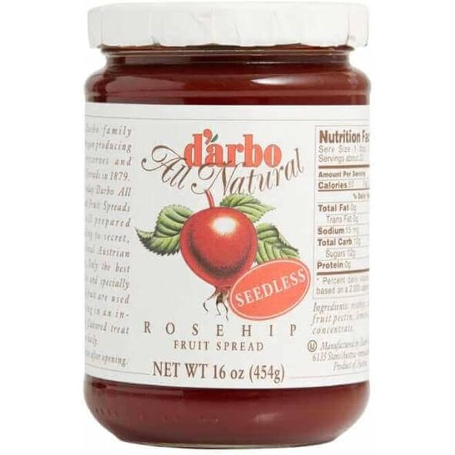 D'Arbo Rosehip Seedless Fruit Spread