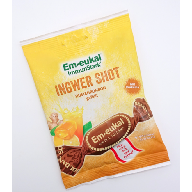 Em-eukal Ginger Shot Hard Candy