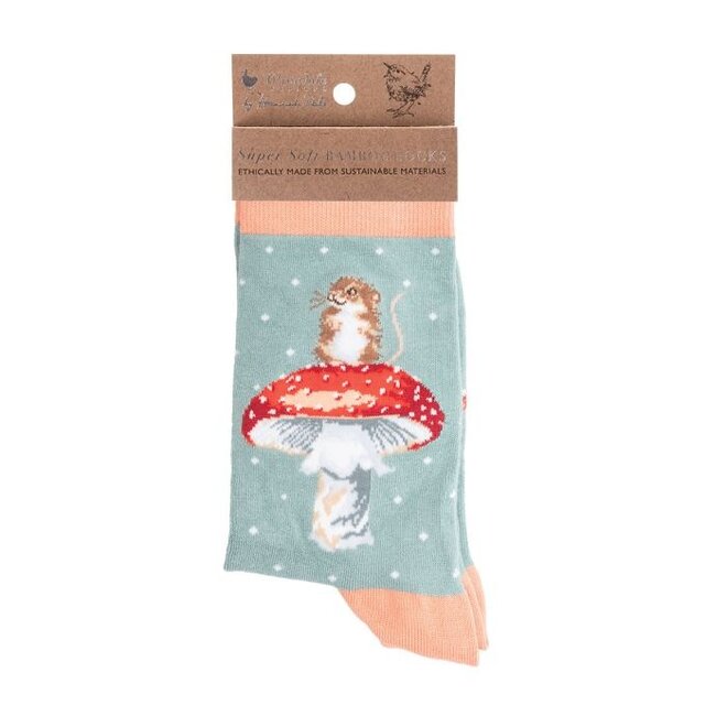'He's a Fun-Gi' Mouse Women's Socks