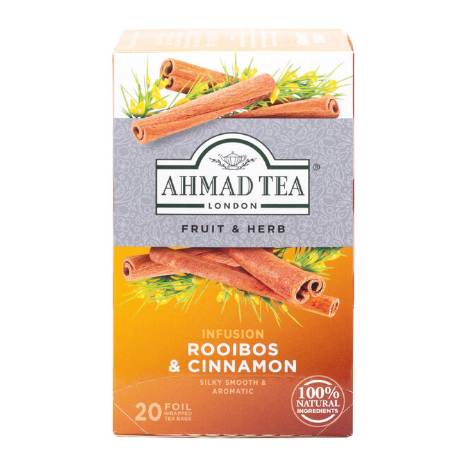 Ahmad Rooibos & Cinnamon Herbal 20s