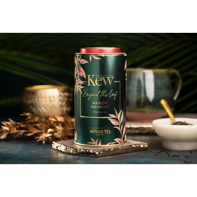 Ahmad Kew Gardens Majestic Breakfast Loose Leaf Caddy 100g