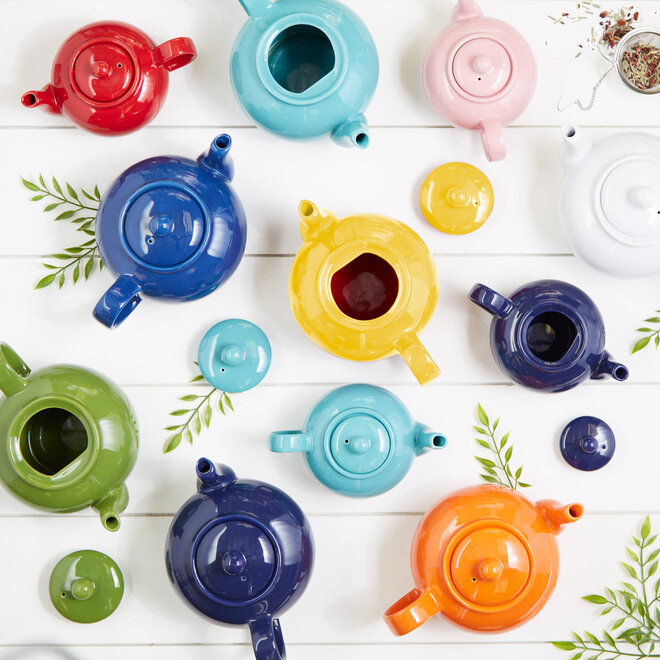 Turquoise Small Stoneware Teapot