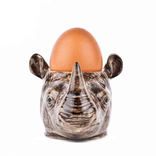 Quail Rhino Face Egg Cup