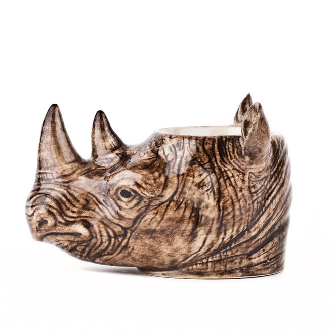 Quail Rhino Face Egg Cup